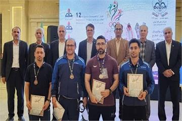 درخشش کارمند بهداشت و درمان صنعت نفت غرب کشور در دوازدهمین المپیاد سراسری فرهنگی ورزشی کارکنان مرد ۴۴ سال و کمتر وزارت نفت